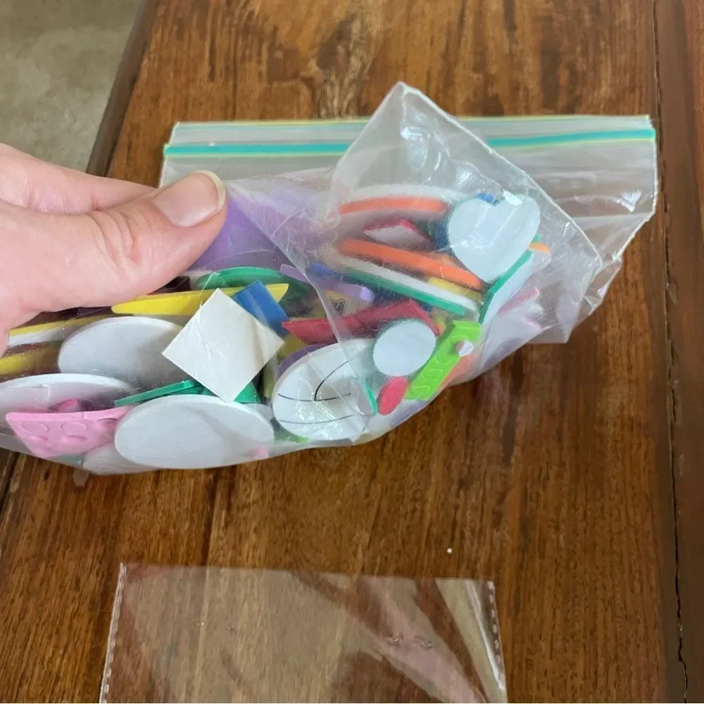 Lot of Variety of Adhesive Backed Foam Stickers